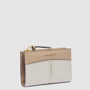 Piquadro W134 Leder-Geldbörse Damen, klein