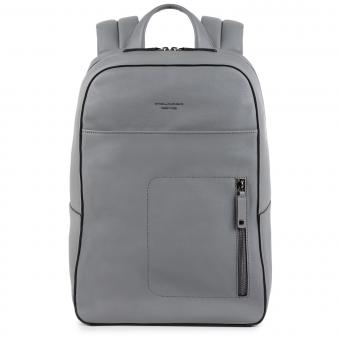 Piquadro David Laptop-Rucksack 15.6" grigio