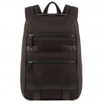 Piquadro Ross Laptop-Rucksack 11" mit Antistoß-Schutz marone