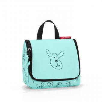Reisenthel Kids toiletbag Kulturbeutel S cats and dogs mint