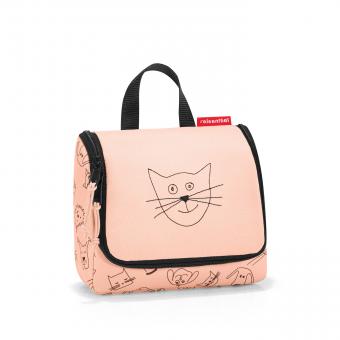 Reisenthel Kids toiletbag Kulturbeutel S cats and dogs rose