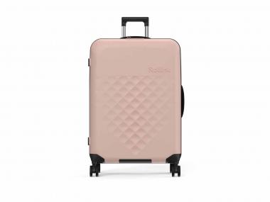 Rollink Vega 360 29" Check-In L, 4-Rollen Rose Smoke