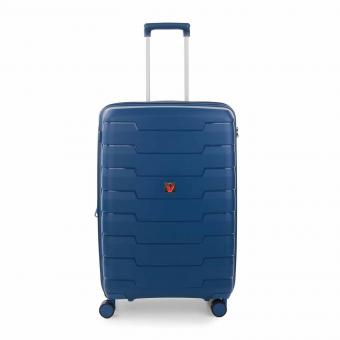 Roncato Skyline Mittelgrosser Koffer, erweiterbar 70cm Navy