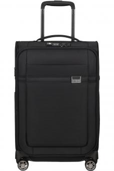 Samsonite Airea Trolley mit 4 Rollen 55cm EXP (L 35cm) Schwarz