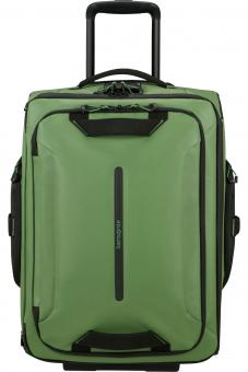 Samsonite Ecodiver Reisetasche/Rucksack mit Rollen 55cm + GRATIS HOTELGUTSCHEIN Stone Green