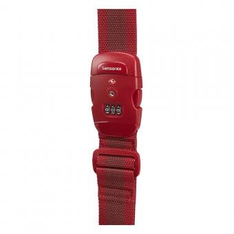Samsonite Global Travel Accessories Kofferband mit TSA-Schloss Red