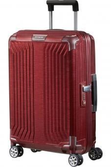 Samsonite Lite-Box Cabin Trolley mit 4 Rollen 55cm Deep Red