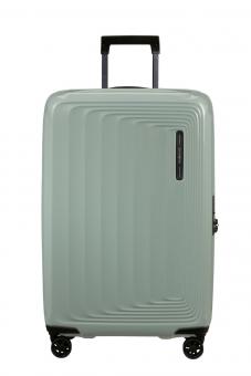 Samsonite Nuon Season Trolley mit 4 Rollen erweiterbar 69cm + GRATIS HOTELGUTSCHEIN Metallic Mineral Green