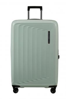 Samsonite Nuon Season Trolley mit 4 Rollen erweiterbar 75cm + GRATIS HOTELGUTSCHEIN Metallic Mineral Green