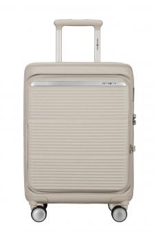 Samsonite PARALUX Trolley mit 4 Rollen erweiterbar 55cm Stone Grey
