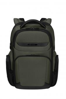 Samsonite Pro-DLX 6 Rucksack expandable 15.6" + GRATIS HOTELGUTSCHEIN Grün