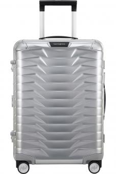 Samsonite Proxis Alu Trolley mit 4 Rollen 55cm Aluminium