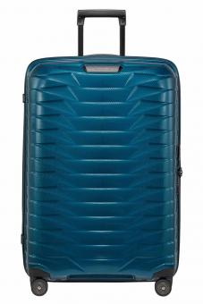 Samsonite Proxis Trolley mit 4 Rollen 75cm + GRATIS HOTELGUTSCHEIN Petrol Blue