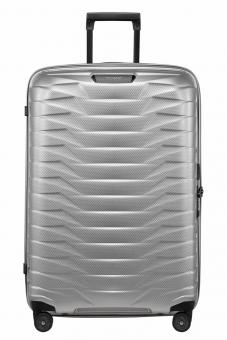 Samsonite Proxis Trolley mit 4 Rollen 75cm + GRATIS HOTELGUTSCHEIN Silber