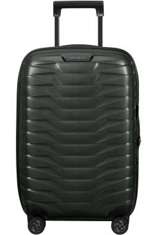 Samsonite Proxis Trolley mit 4 Rollen erweiterbar 55cm (23/26cm) + GRATIS HOTELGUTSCHEIN Matt Climbing Ivy