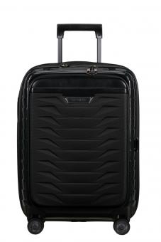 Samsonite Proxis Trolley mit 4 Rollen erweiterbar 55cm Exp Easy Access + GRATIS HOTELGUTSCHEIN Schwarz