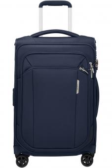 Samsonite Respark Trolley mit 4 Rollen erweiterbar 55cm + GRATIS HOTELGUTSCHEIN Midnight Blue