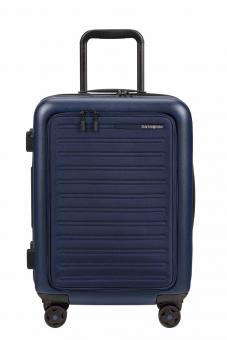 Samsonite Stackd Trolley mit Vortasche, 4 Rollen & erweiterbar Navy