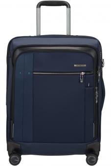 Samsonite Spectrolite 3.0 TRVL Trolley mit 4 Rollen erweiterbar 55cm Deep Blue