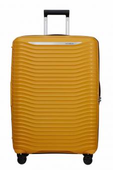 Samsonite Upscape Trolley mit 4 Rollen erweiterbar 75cm + GRATIS HOTELGUTSCHEIN Gelb