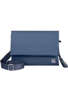 Samsonite Workationist Schultertasche mit Überschlag Blueberry