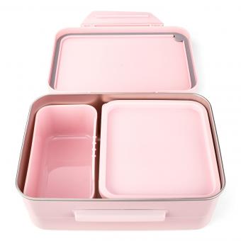 satch Schulzubehör Edelstahl-Brotdose Rose