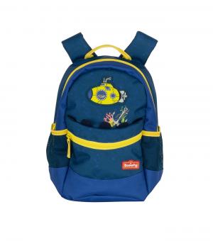 Scouty Rocky U-Boot Kinderrucksack blau