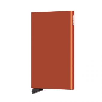 Secrid Cardprotector aus Aluminium C-Orange