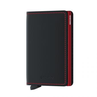 Secrid Slimwallet Matte SM-Black & Red