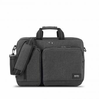 SOLO Duane Hybrid Briefcase Backpack Grey