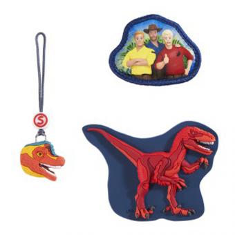 Step by Step MAGIC MAGS Limited Edition schleich®, 3-teiliges Set Dinosaurs "Velociraptor"