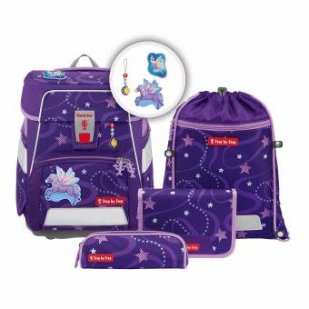 Step by Step SPACE Schulranzen-Set, 5-teilig Pegasus Emily