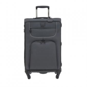 Stratic Go First - Stop Later Trolley M 4R 69cm, erweiterbar black