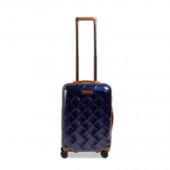 Stratic Leather & More Trolley S, 4-Rollen blue