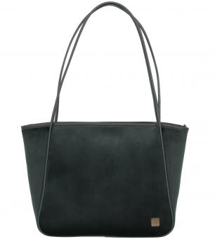 Barbara Velvet Shopper Forest Green