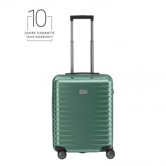 TITAN Litron 4-Rollen Kabinentrolley 55 cm + Gratis Hotelgutschein Traubengrün