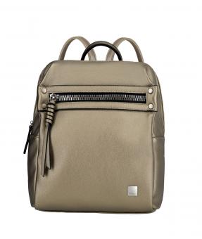 Spotlight Zip *Follow your Dreams* Rucksack Metallic Gold