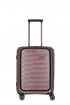 Travelite Air Base Trolley S, 4 Rollen mit Vortasche Flieder