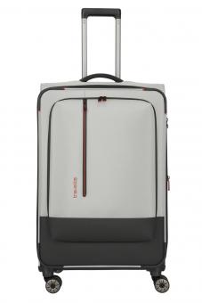 Travelite Crosslite Trolley L 4-Rollen erweiterbar Natur