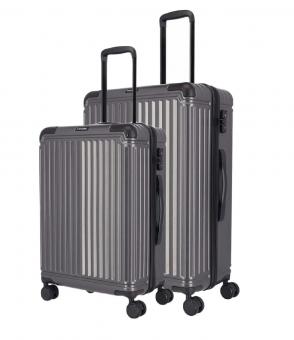 Travelite Cruise 2-tlg. Koffer-Set 4w L/M Anthrazit