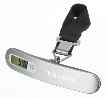 Travelite Accessoires Digitale Kofferwaage silber