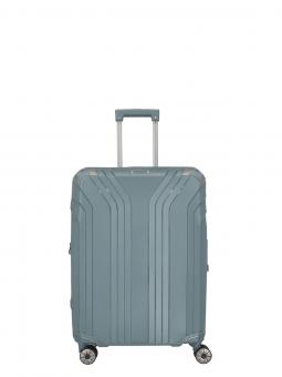 Travelite Elvaa Trolley M, 4-Rollen erweitebar Blaugrau