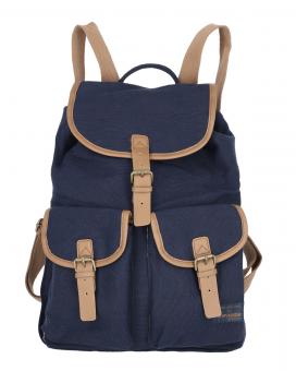 Travelite Hempline Klappen-Rucksack Marine