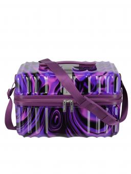 Travelite Lascana Edition Beautycase Purple Swirl