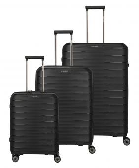Travelite Mooby 3-tlg. Koffer-Set L/M/S, 4w Schwarz