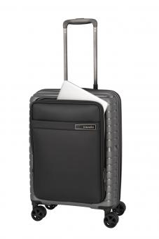 Travelite Trient Trolley S+ mit Vortasche 4-Rollen