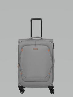 Travelite Umbria Trolley mit 4 Rollen M, erweiterbar Smokey Grey