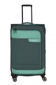 Travelite Viia Trolley L 4-Rollen erweiterbar Eukalyptus