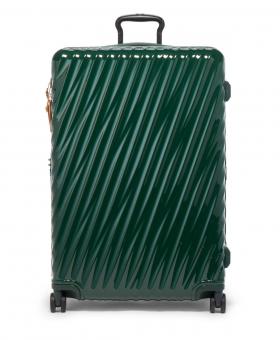 Tumi 19 Degree Erweiterbarer Aufgabekoffer für längere Reisen 77,5cm; glänzend Hunter Green