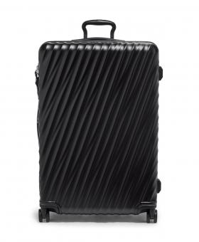 Tumi 19 Degree Erweiterbarer Aufgabekoffer für längere Reisen 77,5cm; matte Black Texture